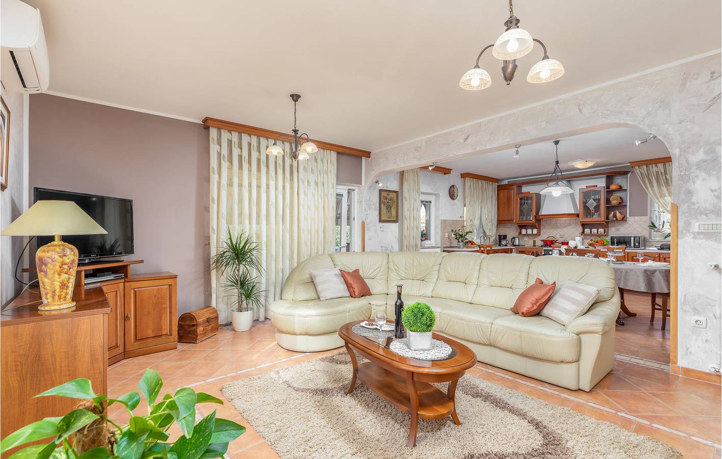 Appartement de vacances entier, Appartement de vacances pour 6 personnes avec terrasse in Pula-Medulin, Pula