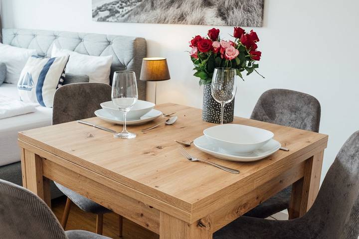 Ganze Wohnung, Helle moderne 1-Zimmer- Ferienwohnung im Herzen Wenningstedts in Wenningstedt, Sylt