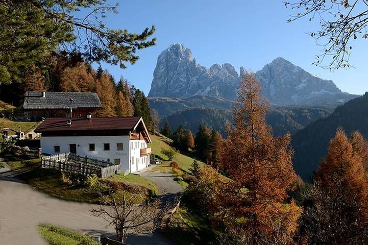 Bauernhof für 6 Personen, mit Terrasse und Garten im Grödnertal