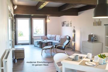 Ferienhaus für 4 Personen, mit Terrasse und Garten an der Kieler Bucht