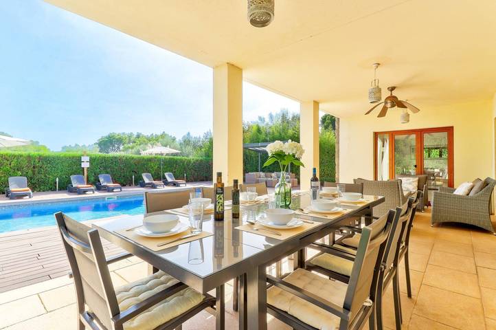 Villa für 8 Personen mit Garten in Crestatx, Sa Pobla
