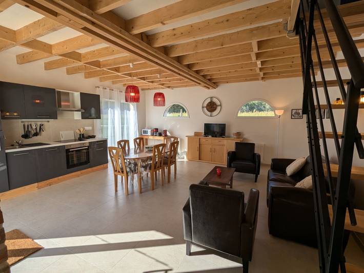 Gîte pour 6 personnes, avec jardin à Ligny-le-Ribault - 2