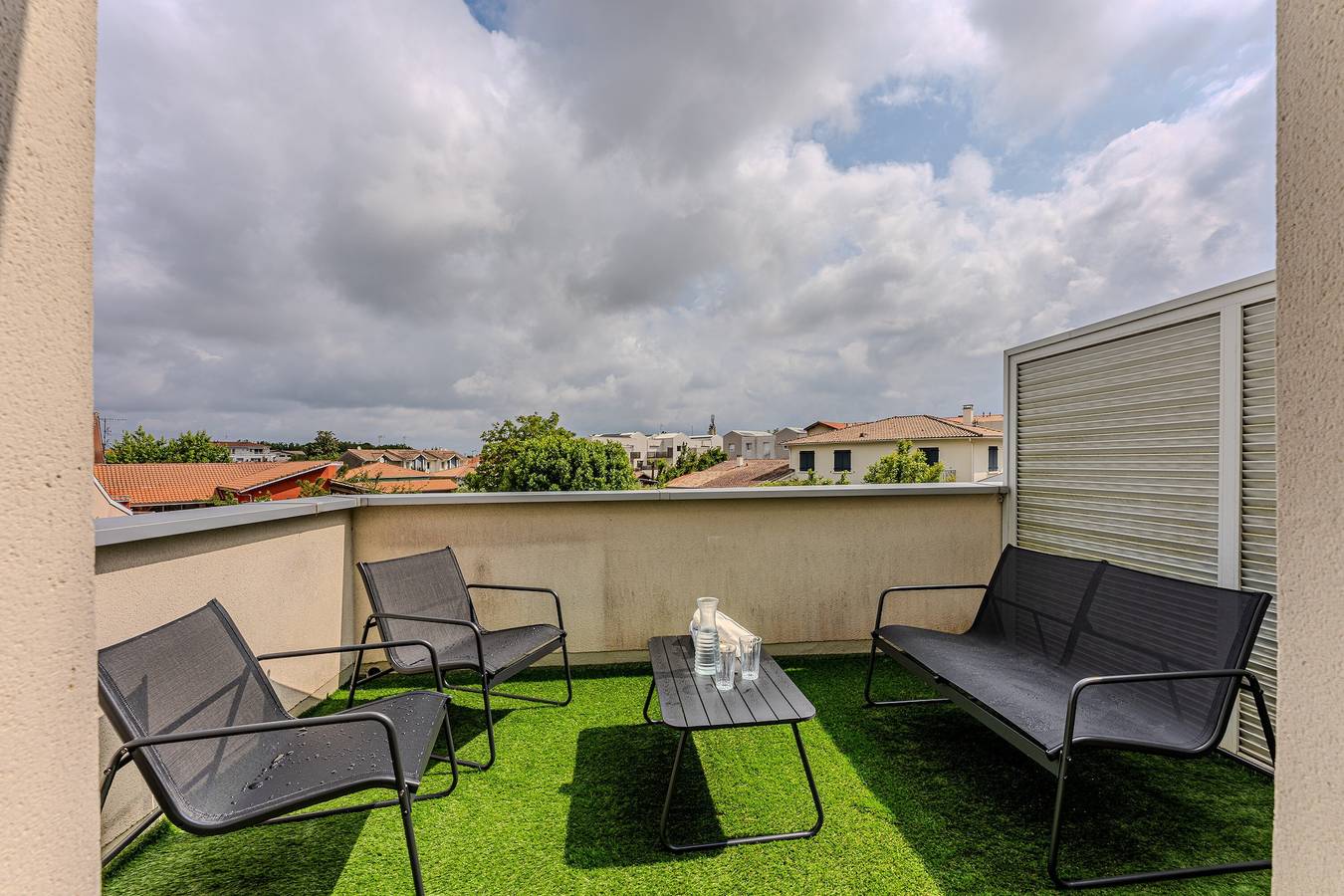 Appartement entier, Appartement 'La Teste Coeur De Ville' avec climatisation, terrasse privée, balcon et Wi-Fi in La Teste-de-Buch, Région d'Arcachon