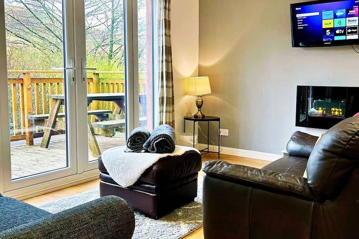 Cottage for 4 people, with terrace and pool, with pets in Oban