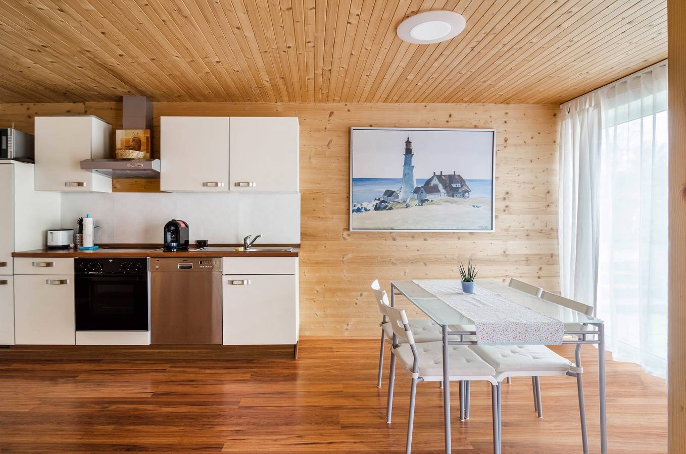 Vakantie Appartement "Untergeschoss" met Wi-Fi, Terras & Tuin, foto 6