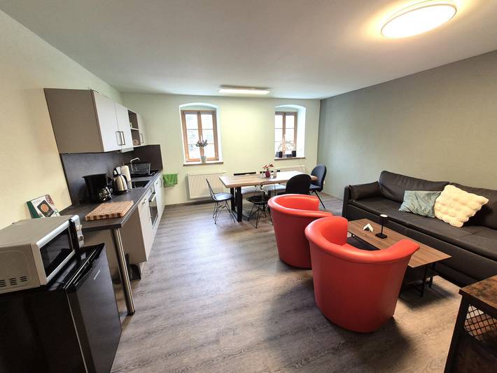 Ferienwohnung für 3 Personen, mit Terrasse und Garten sowie Sauna in Altenberg - 3