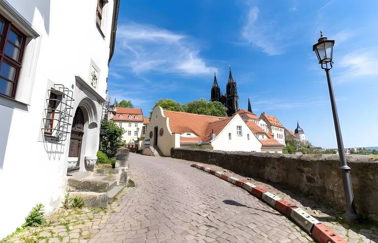 Apartamento entero, Apartamento 'An Der Schlossbrücke' con Wi-Fi in Meißen, Meissen Region