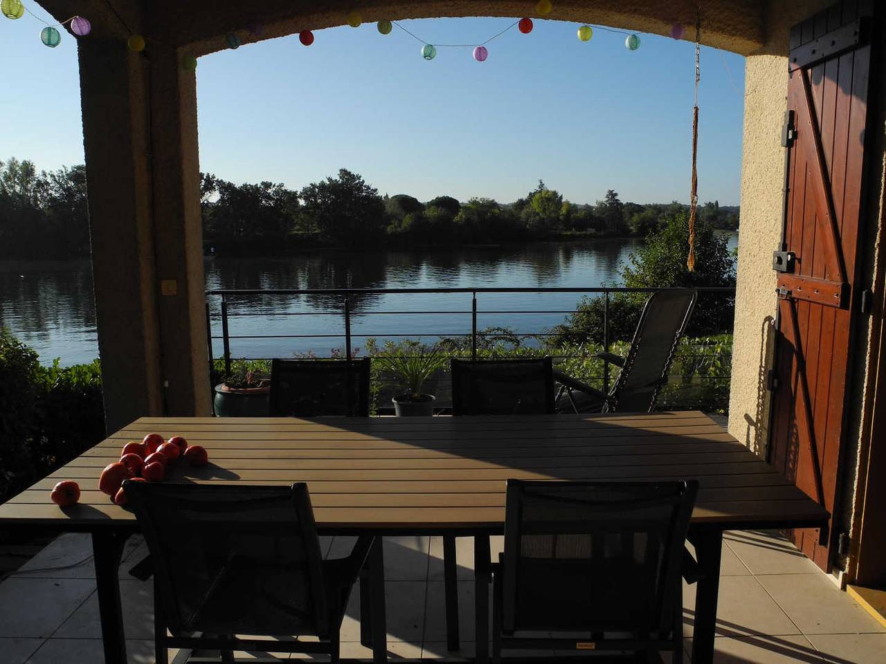 Au bord du Tarn in Rivières, Région d'Albi