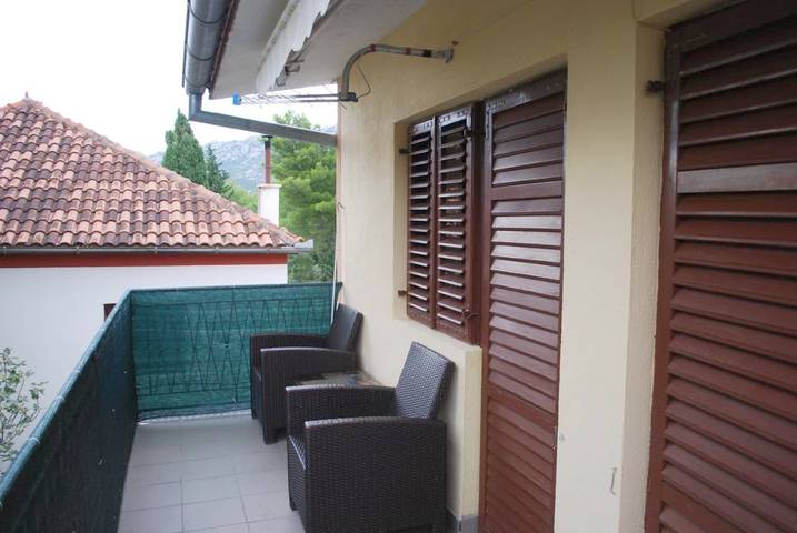 Ferienwohnung für 4 Personen, mit Garten und Ausblick, mit Haustier