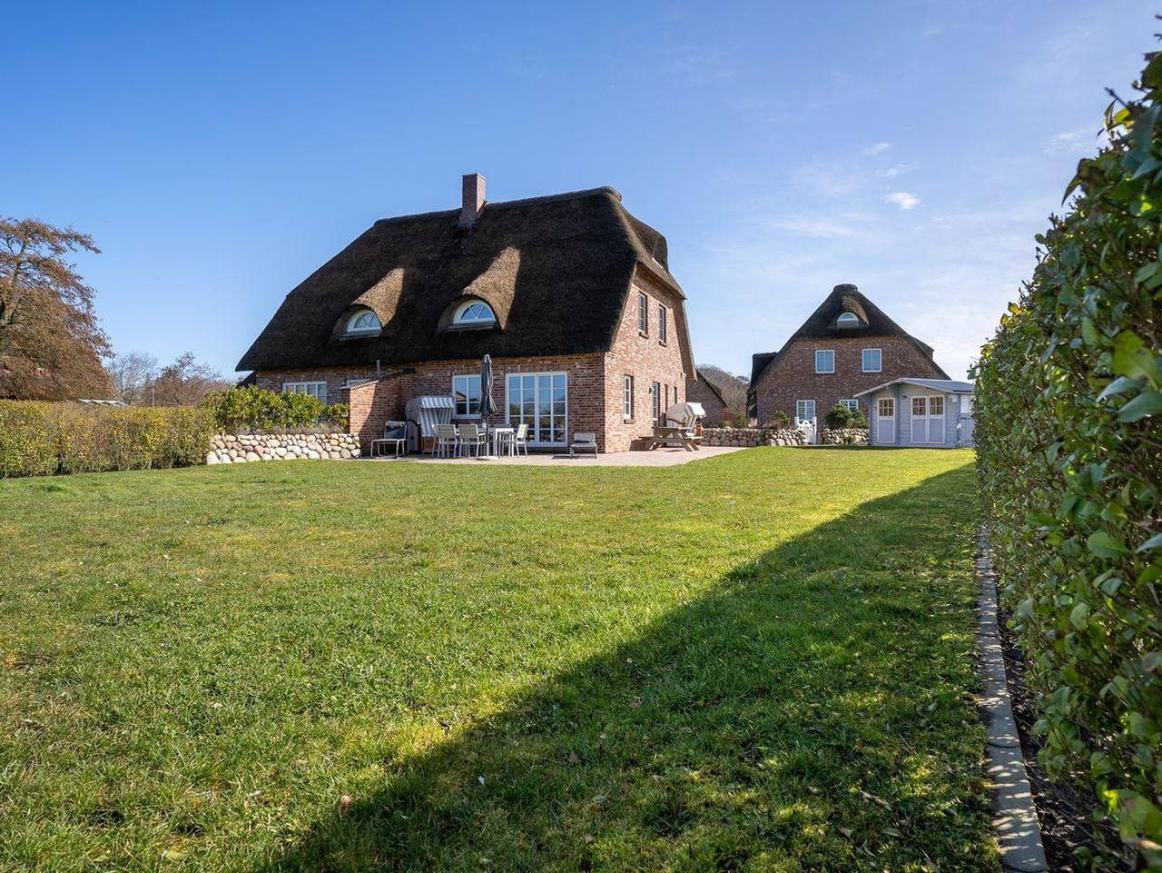 Reetdachhaus Ahoi in Tating, Eiderstedt