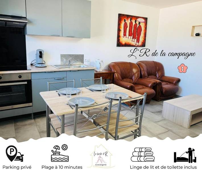 Location de vacances pour 4 personnes, avec terrasse, animaux acceptés dans Saint-Omer-Capelle