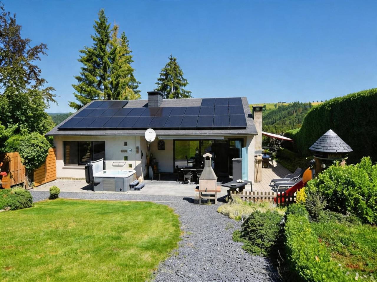 Charmante Luxus-Wellnesswohnung Ardennen in Nadrin, Houffalize