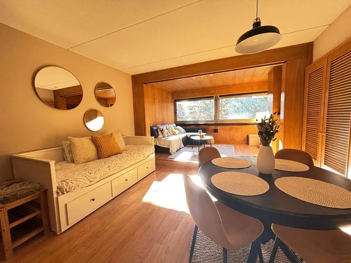 Apartamento de vacaciones para 3 personas, con vistas y jardín - 1