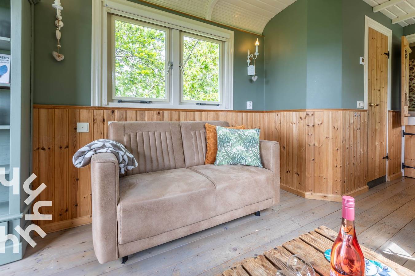 Karakteristiek vakantiehuisje voor 2 personen in Wezep aan de rand van de Veluwe in Veluwe