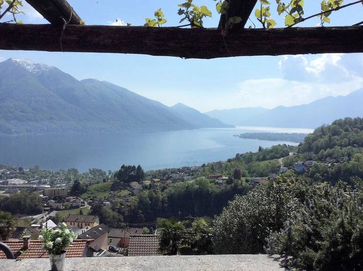 Ferienhaus für 3 Personen, mit Seeblick und Terrasse, mit Haustier im Tessin - 2
