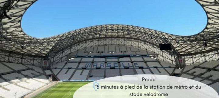 Gîte pour 6 personnes, avec balcon dans Stade Vélodrome