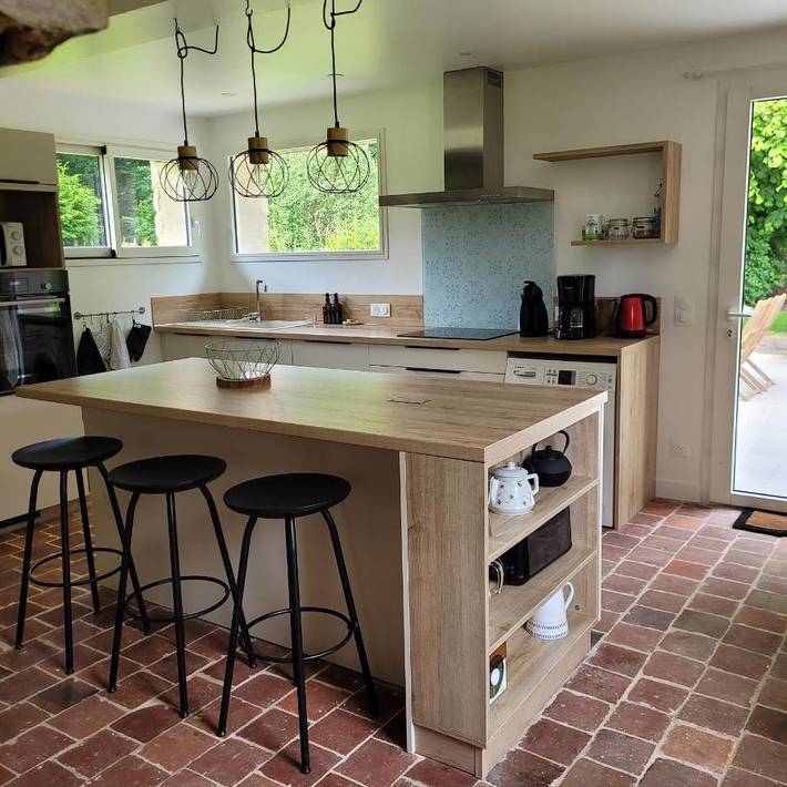 Location de vacances pour 11 personnes, avec jardin et vue dans Fosseux