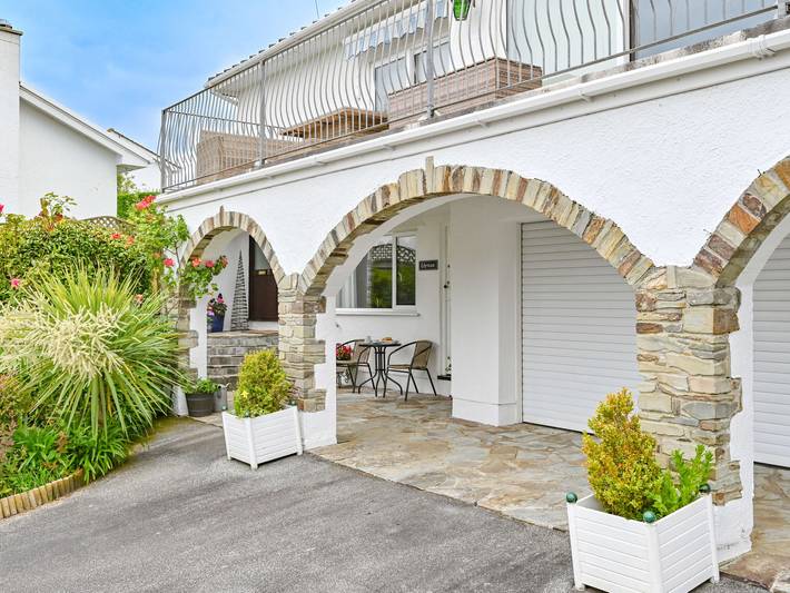 Ferieleilighet for 2 personer, med hage og terrasse i Cornwall