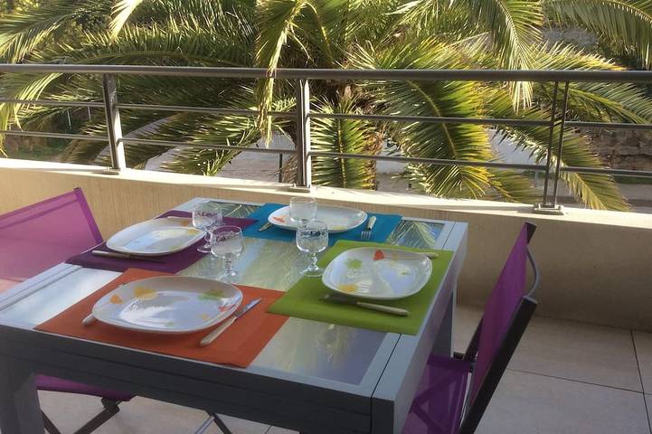 Appartement de vacances pour 7 personnes, avec balcon et piscine - 1