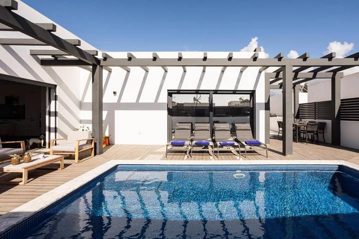 Casa de férias para 6 pessoas, com jardim e piscina em Porto Covo