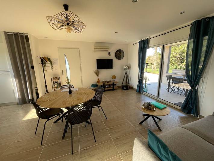 Gîte pour 4 personnes, avec jardin ainsi que terrasse et jacuzzi, animaux acceptés dans le Tarn-et-Garonne - 2