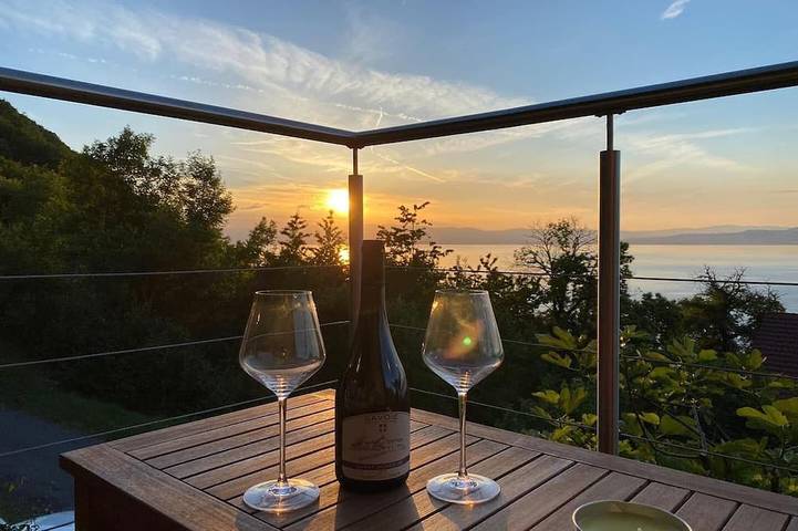 Panoramic lake view chalet in Meillerie, Thonon-les-Bains und Umgebung