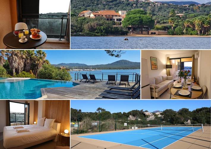 Gîte pour 4 personnes, avec piscine ainsi que vue et jardin à Pianottoli-Caldarello - 2