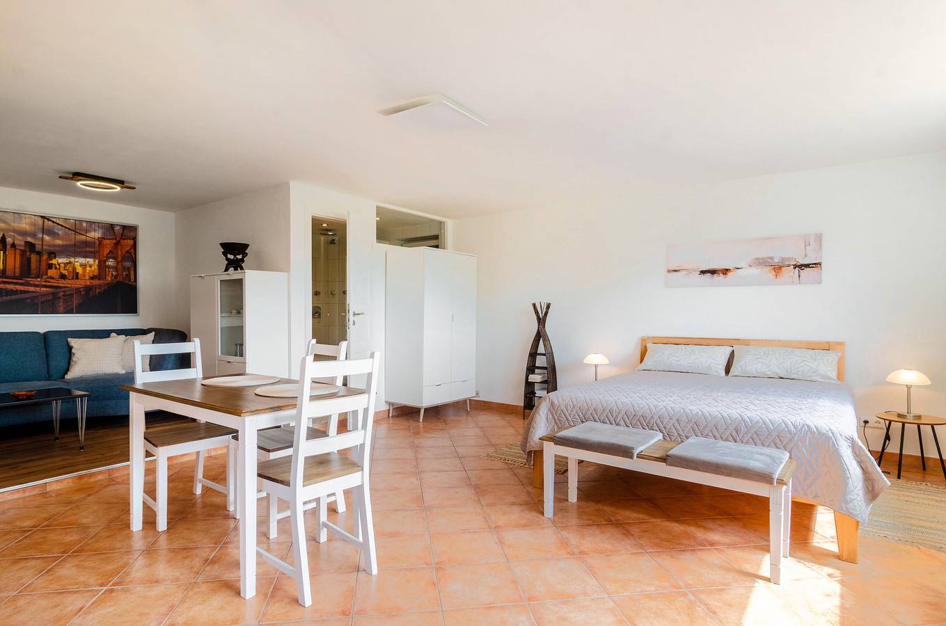 Ganze Wohnung, Ferienwohnung '2' mit gemeinsamer Terrasse, gemeinsamem Garten und Wlan in Herdwangen-Schönach, Landkreis Sigmaringen
