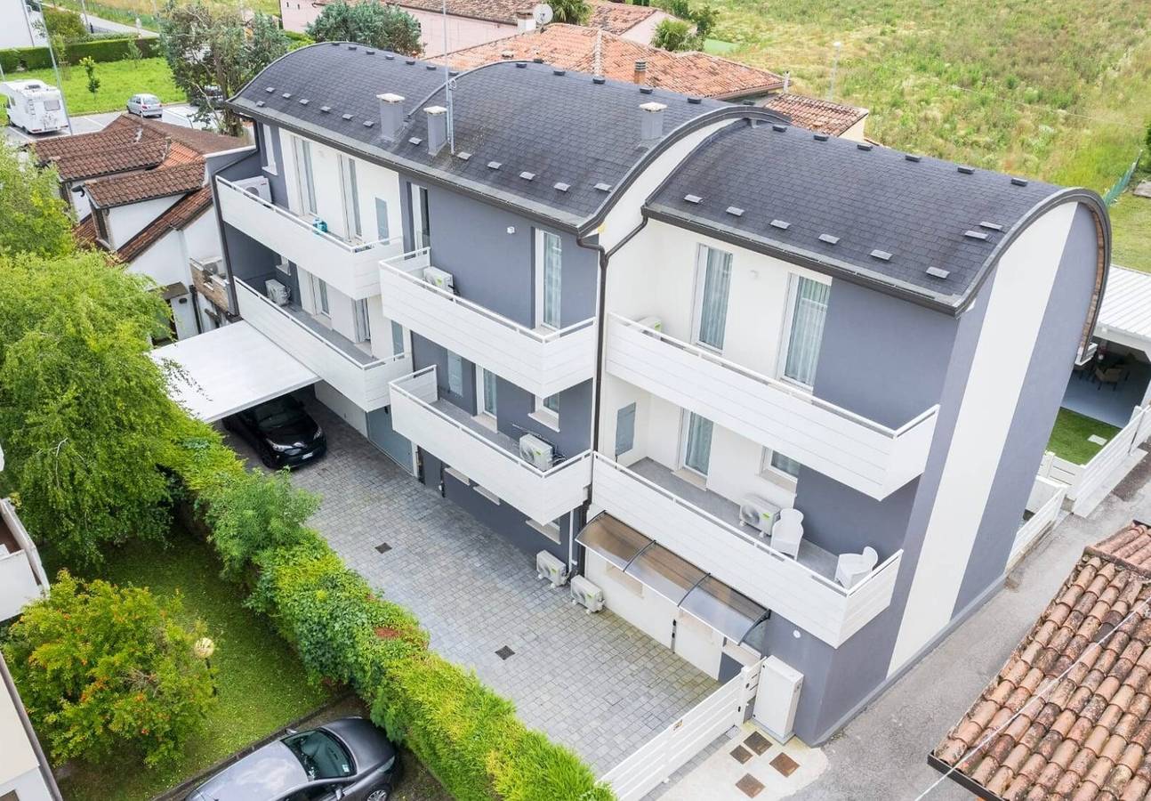 Ganze Wohnung, Apartment 'Mare' mit Gemeinschaftsgarten, Wlan und Klimaanlage in Padua, Padua Provinz