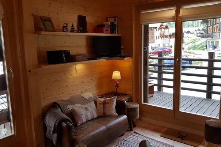 Chalet für 2 Personen, mit Balkon in Grimentz