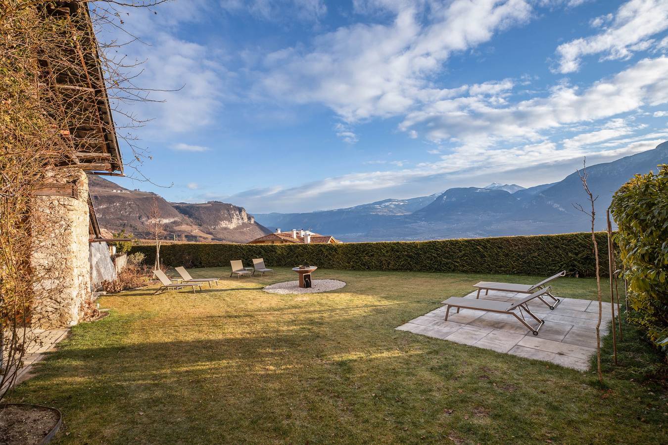 Ganze Wohnung, Ferienwohnung "Brantenhof Vinea" mit Bergblick, Sauna und Wlan in Penon, Kurtatsch an der Weinstraße