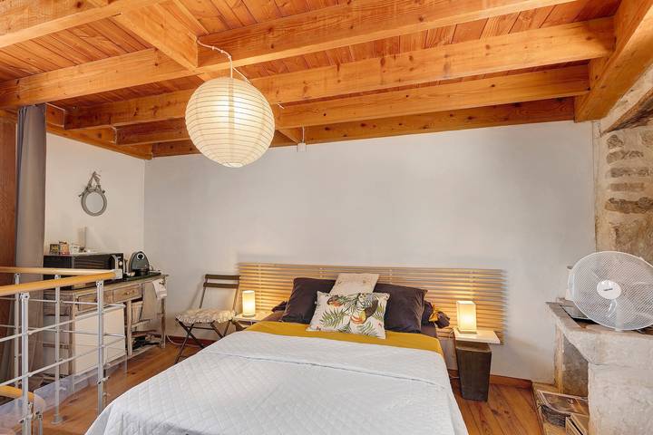 Gîte pour 4 personnes, avec Balcon à Lagorce - 3