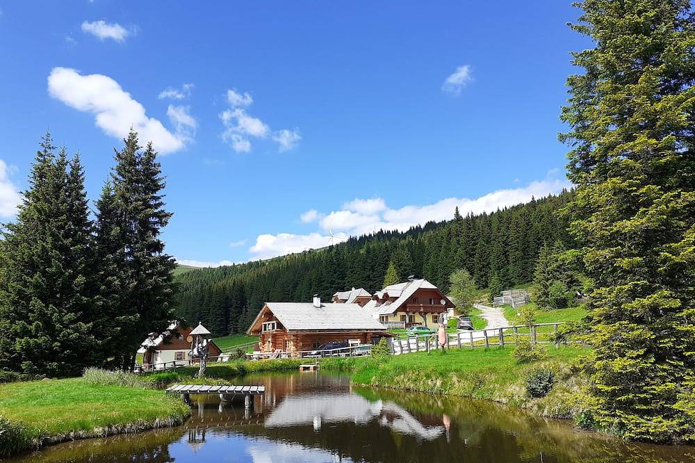 Luxuriöse Blockhütte in Alleinlage mit Direkteinstieg zur Skipiste in Rottenmanner und Wölzer Tauern, Oberwölz