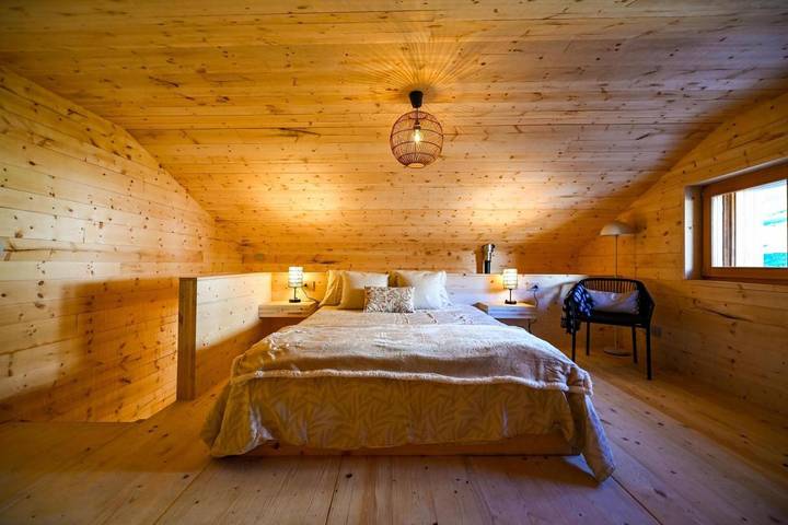 Chambre d’hôte pour 5 personnes, avec Terrasse et Vue