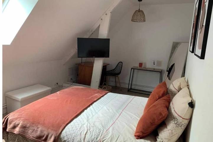 Les chambres de Christelle & Gilbert in Arcisses, Région de Nogent-le-Rotrou