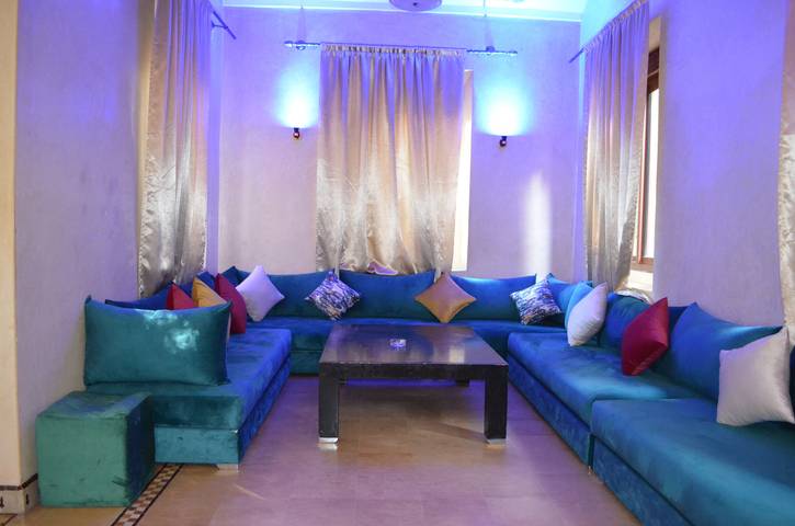 Villa pour 10 personnes, avec balcon et piscine ainsi que jacuzzi et jardin, animaux acceptés à Marrakech - 3