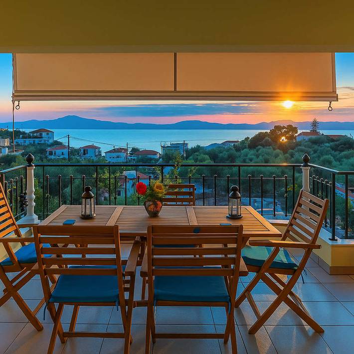Vacation apartment for 5 people, with balcony/terrace, kid friendly - 1