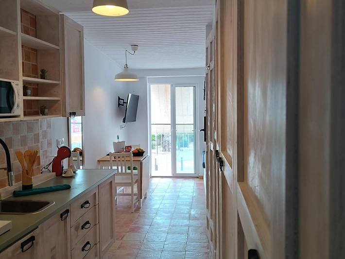 Studio für 2 Personen, mit Meerblick und Balkon/Terrasse