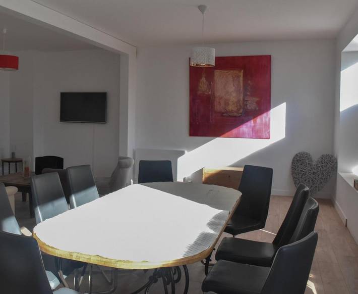 Location de vacances pour 10 personnes, avec vue et terrasse, animaux acceptés à Saint-Nicolas-de-Bourgueil - 3