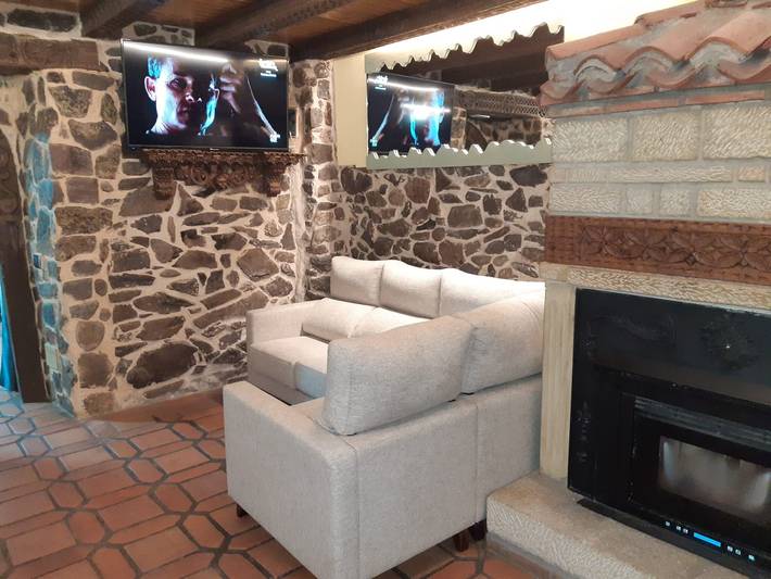 Casa Rural El Mirador del Pedroso – Ausblick auf die Sierra de Burgos in Barbadillo del Pez, Burgos Provinz