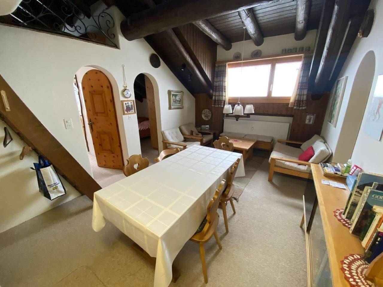 Ganze Wohnung, Chesa Truog Burdun Dw in La Punt-Chamues-ch, Sankt Moritz