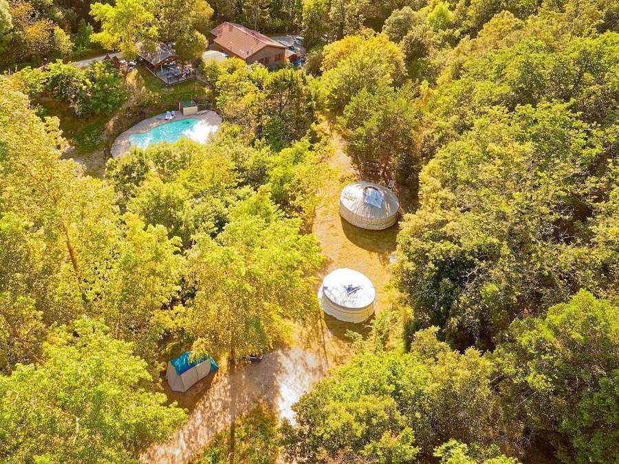 Camping Des Randonneurs - Hébergement 4 personnes - sans sanitaires in Fenouillet, Parc naturel régional Corbières-Fenouillèdes