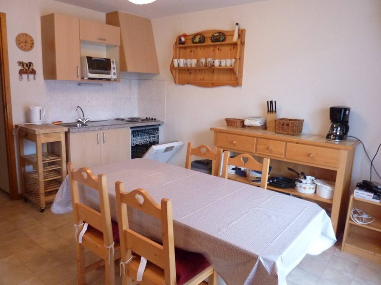 Ganze Wohnung, 3-Zimmer-Kabine zu vermieten - Haustiere willkommen, Parkplatz - Am Fuß der Pisten in St Jean d'Aulps in Saint-Jean-d'Aulps, Les Portes du Soleil