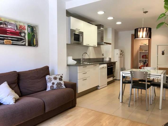Ferienwohnung für 5 Personen, mit Balkon und Ausblick