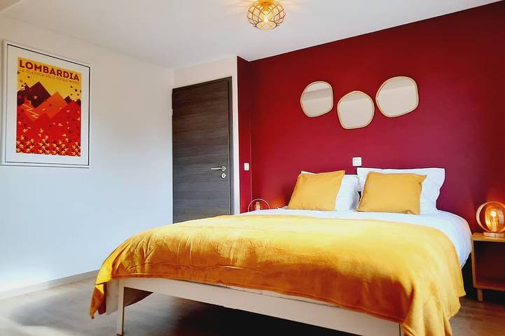 Maison de vacances pour 8 personnes, avec jardin et terrasse à Houffalize