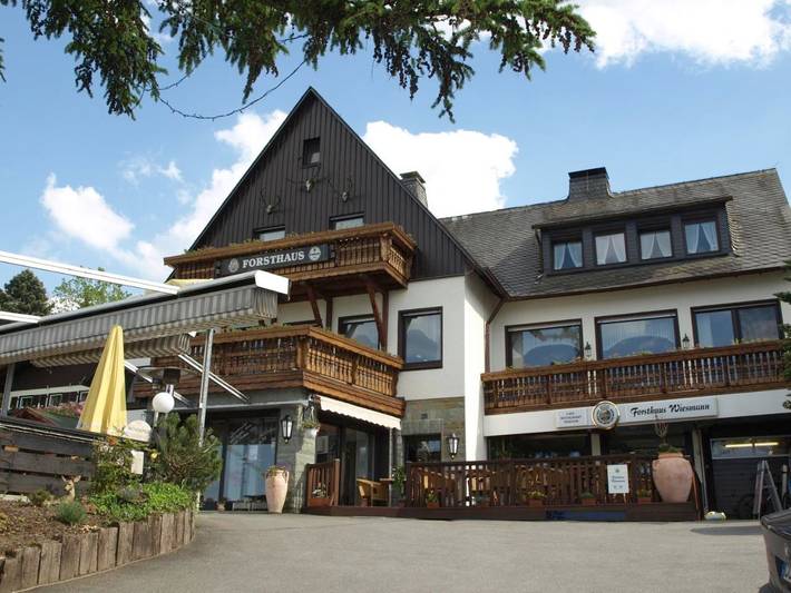 Ferienhaus für 4 Personen, mit Terrasse und Garten sowie Ausblick in Körbecke
