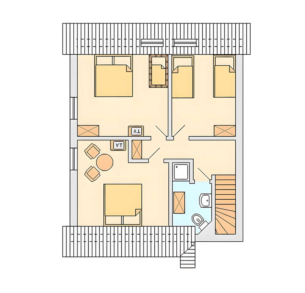 Ferienhaus 'Waldwiese' für 8 personen (110 m²) in Fuhlendorf Ot Bodstedt (Boddenküste Mcpomm) in Fuhlendorf, Vorpommern-Rügen