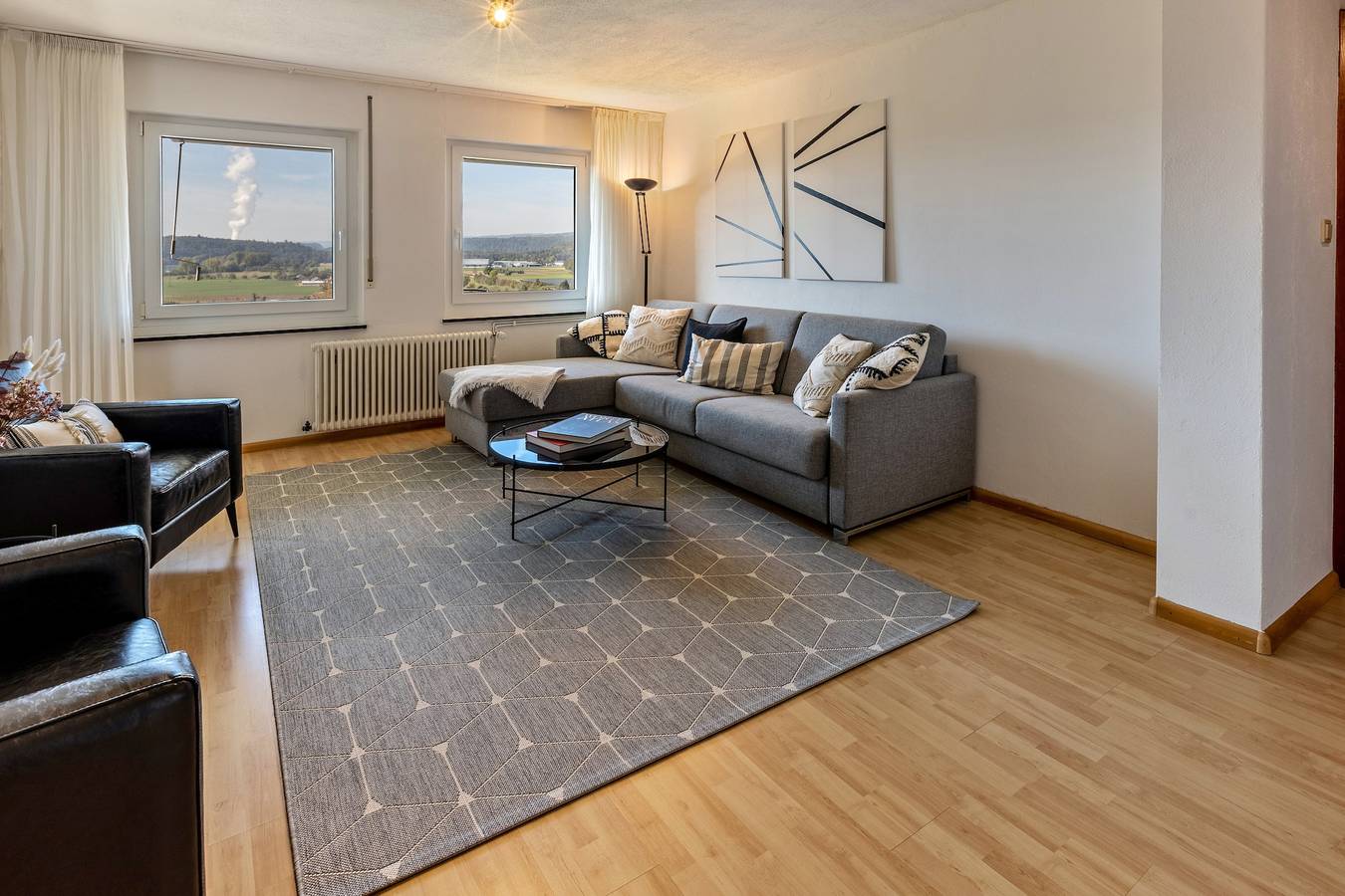 Ganze Wohnung, Ferienwohnung 'Fewo Stempel' mit privater Terrasse, privatem Garten und Wlan in Küssaberg, Hochschwarzwald