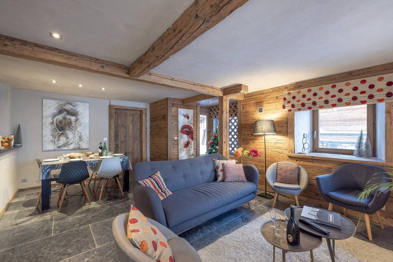 Appartement entier, Appartement "Coeur De Neige 1724" avec vue sur les montagnes, jardin privé et Wi-Fi in Col De La Colombière, Le Grand-Bornand