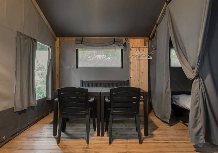 Camping für 4 Personen, mit Terrasse und Balkon/Terrasse in der Verdonschlucht - 3